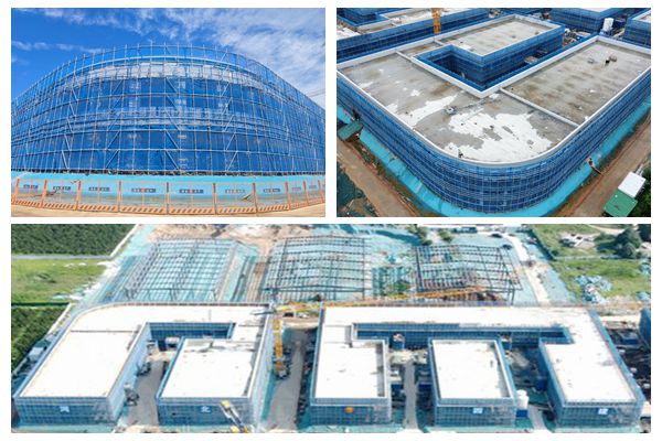 聚力攻坚！三分公司行唐项目顺利封顶